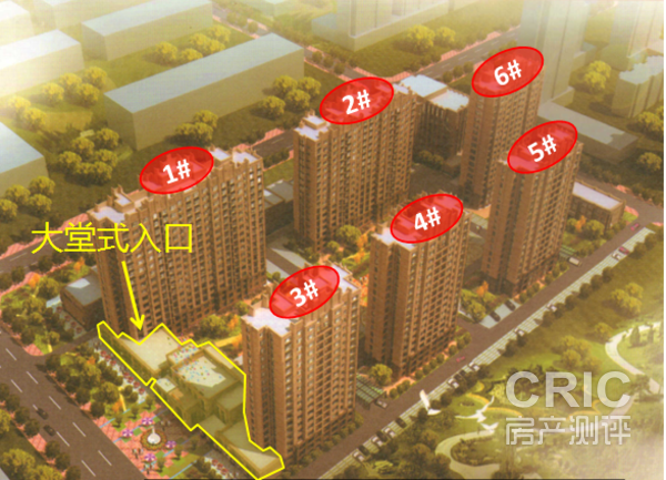 项目楼栋分布图