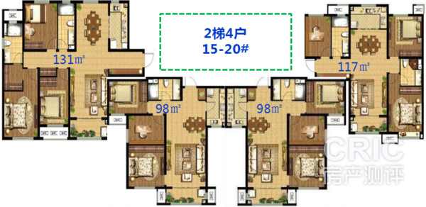 高层楼层分布图