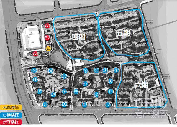 在售楼栋分布图
