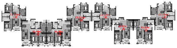 7号楼户型分布图
