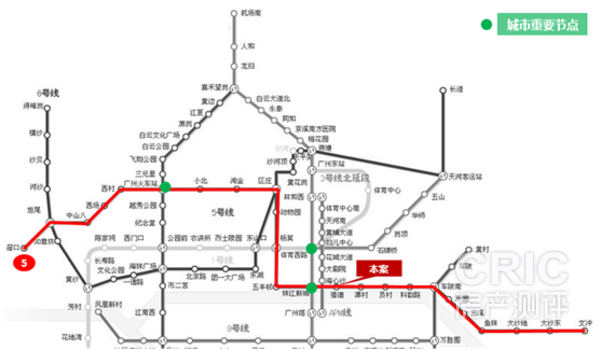 广州地铁线路图