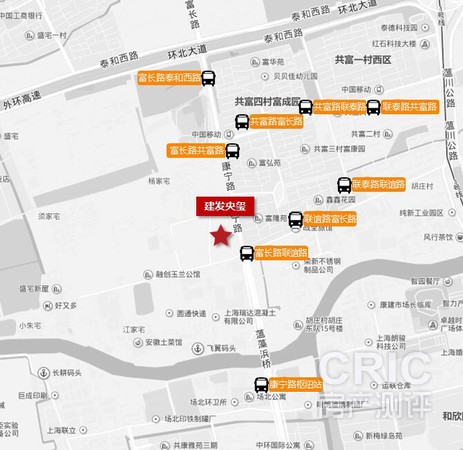 项目周边公交分布情况