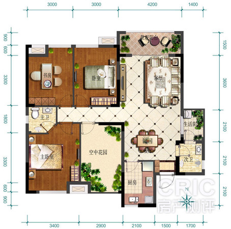 五江户型1(天籁)122.43㎡