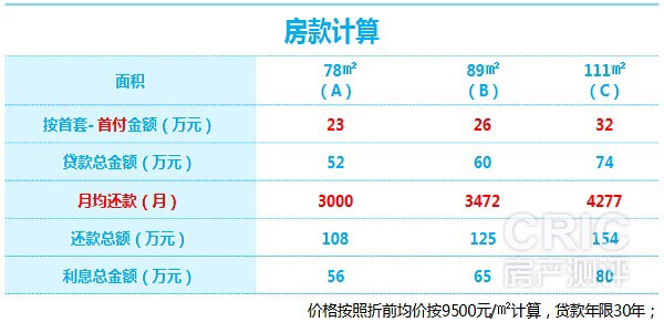 首付及还贷情况