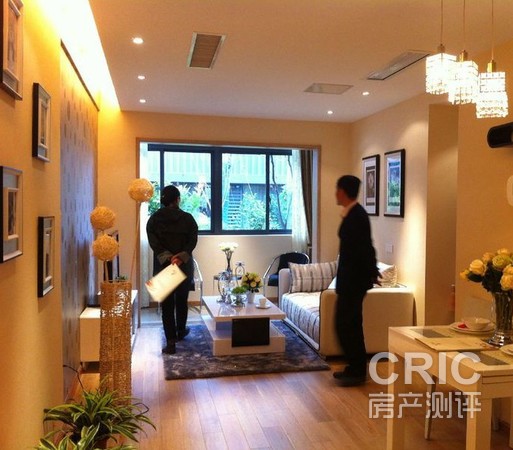 样板间之客厅实拍图