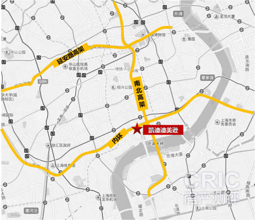 项目周边高架分布