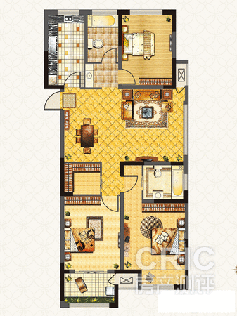 3室2厅2卫127-136㎡