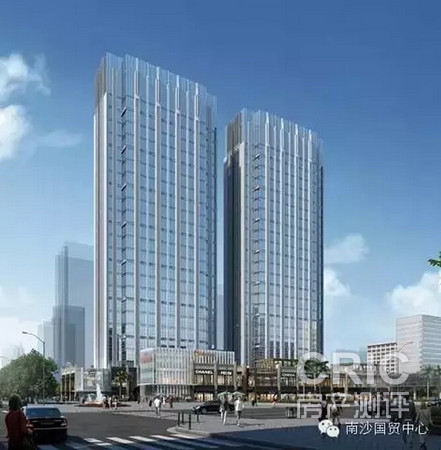 南沙国贸中心效果图