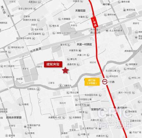 项目周边轨交分布情况