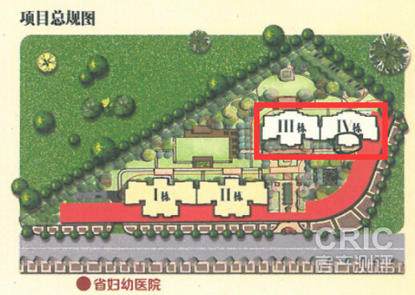 项目在售楼栋分布图