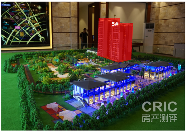 在售楼栋沙盘展示