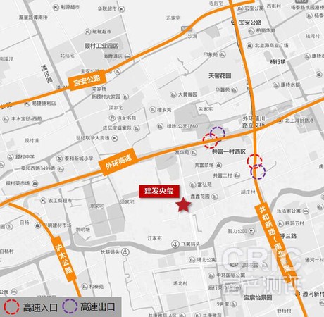 项目自驾路线图