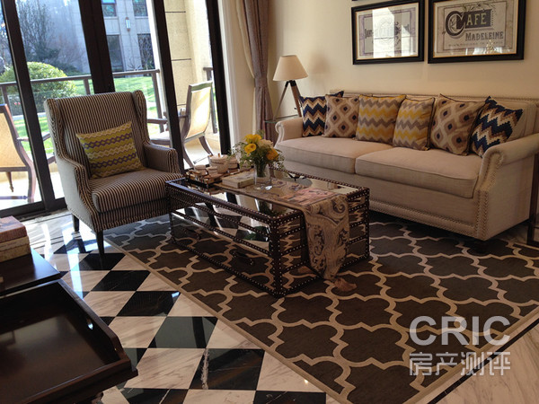 120平样板间客厅