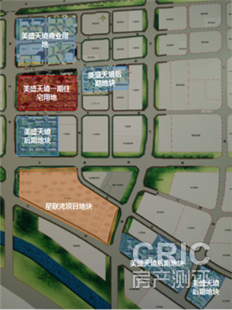 美盛天境项目地块分布