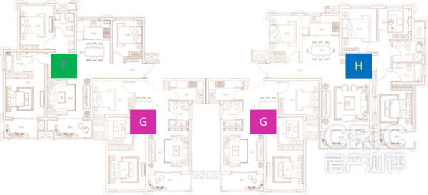 8#标准层平面图