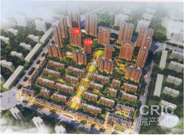 7#、12#楼栋分布图