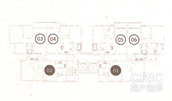 项目户型平面布局