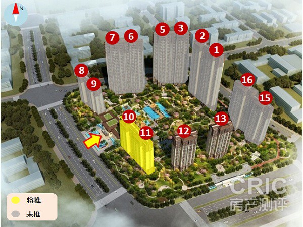 推售情况示意图