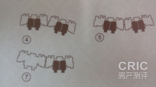 C户型140平方米户型平面分布图