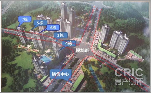 在售楼栋平面图