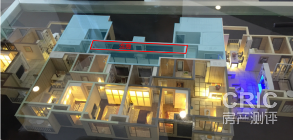 康桥悦城连廊沙盘实拍图