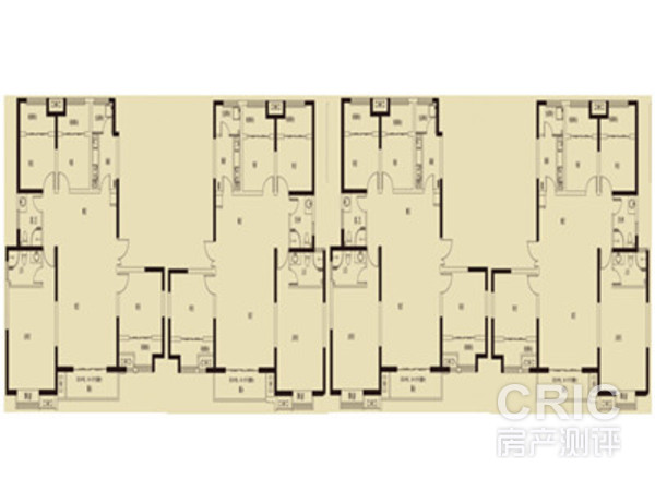 6#楼各户型分布图