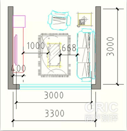 起居室一般尺寸图