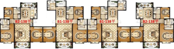 3#和7#楼平面示意图