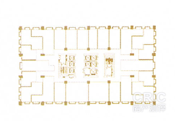 楼栋平层分布图：