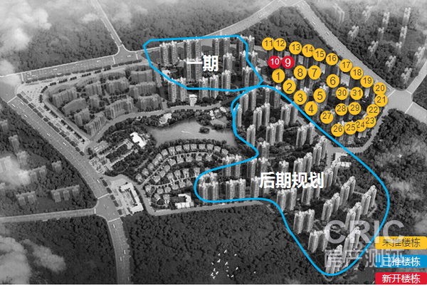 在售楼栋分布图