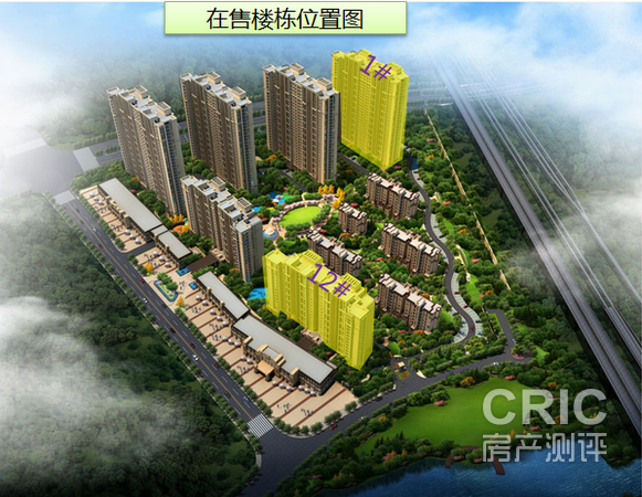 在售楼栋位置图