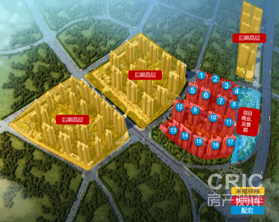 在售楼栋分布图