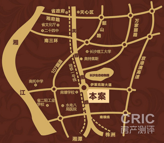 长沙 天心 幸福庄园岛旗,2011-12-13,伊莱克斯大道